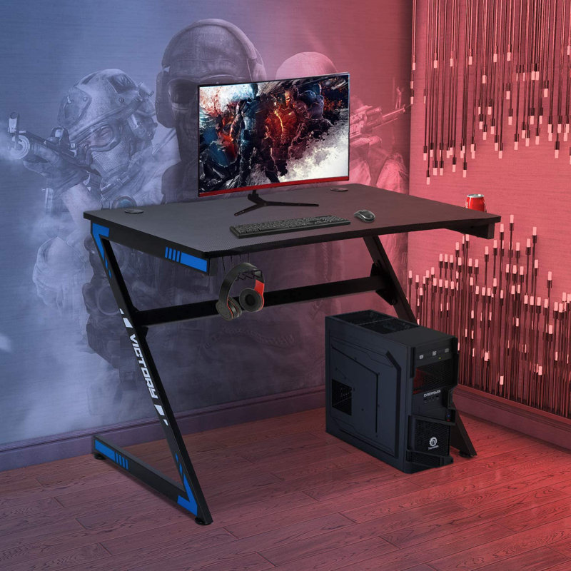 YIGOBUY Workstation Gaming Desk & Reviews Wayfair